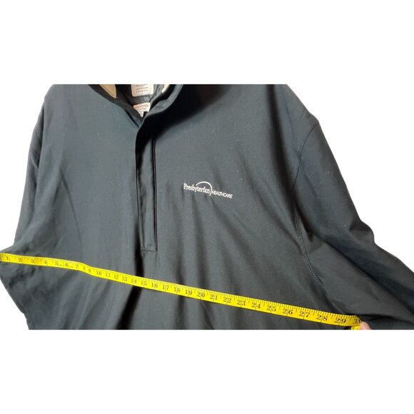 Callaway Golf Brushed Microfiber Pullover Jacket XXL Black Presbyterian Healthca - Picture 11 of 12
